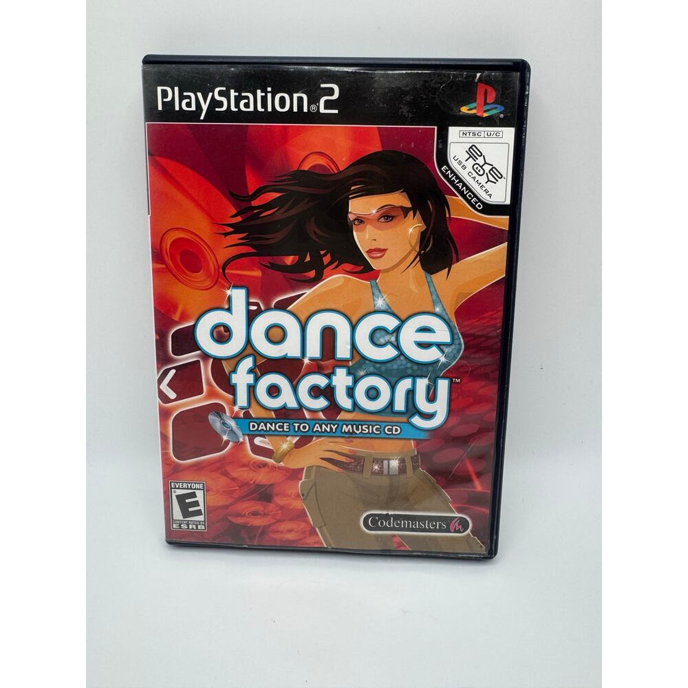 Dance Factory PlayStation 2 PS2 Complete Manual & Tested